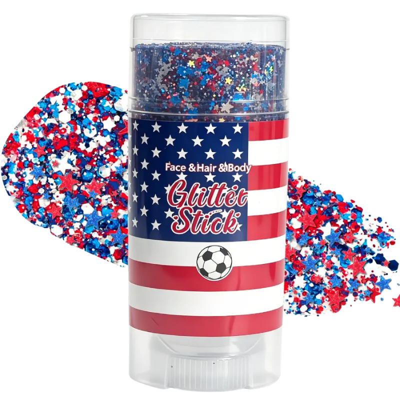 4th of July Glitter Stick