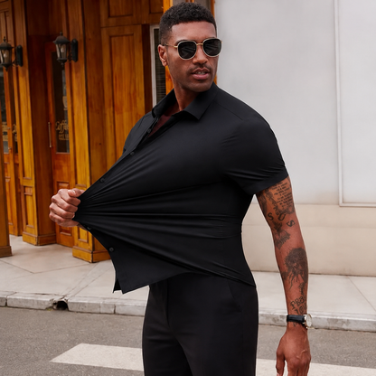 Men's Slim Fit Stretch Dress Shirt