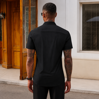 Men's Slim Fit Stretch Dress Shirt